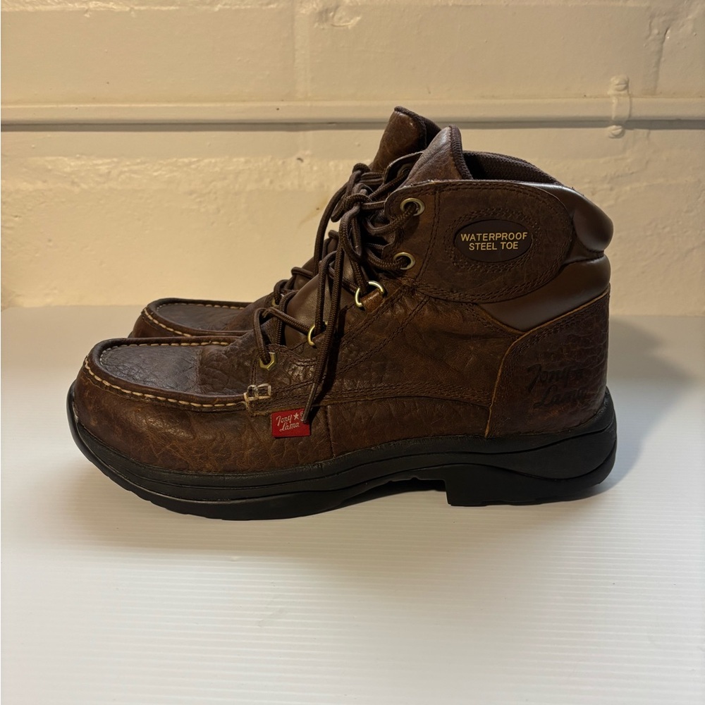 TONY LAMA BRIAR PITSTOP STEEL TOE WP MEN’S BOOT